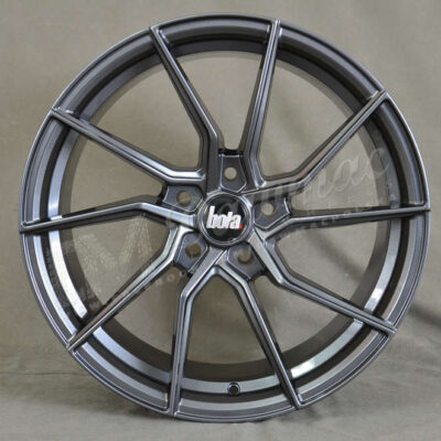 BOLA B25 17" 7,5J ET40-45 5x98-5x120 Gloss Gunmetal