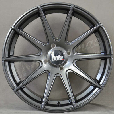BOLA CSR 19" 8,5J ET25-45 5x100-5x130 Gloss Gunmetal