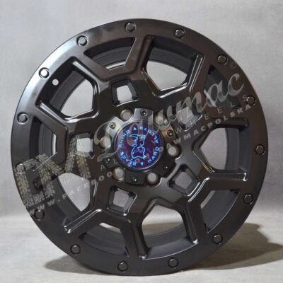 Black Rhino Overland 18" 8J ET48 5x160 Matte Black