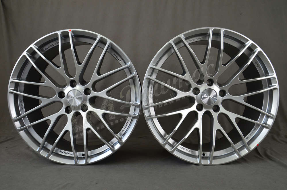 Breyton Spirit R 20" 8,5J ET35 + 9,5J ET46 5x120 Hyper Silver