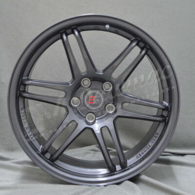 2Forge ZF5 18" 8J ET15-ET35 5x98-5x130 Gloss Gunmetal
