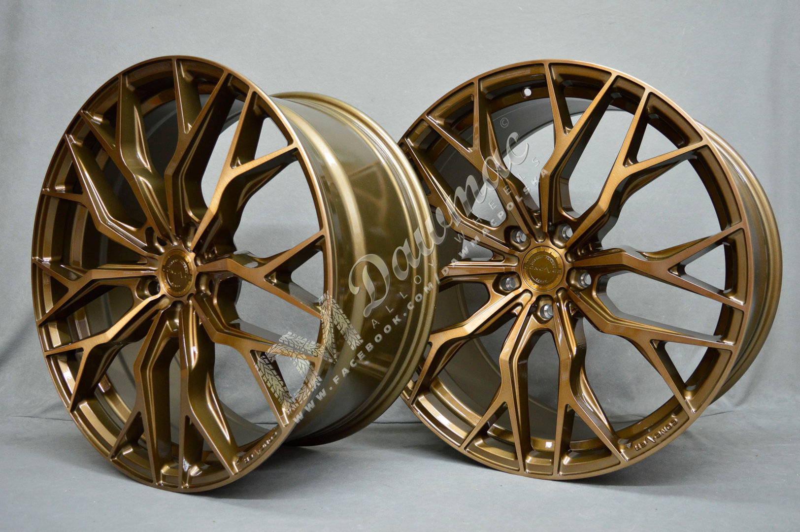 Concaver CVR1 23" 11,5J ET0-ET58 BLANK Brushed Bronze - obrazek 3