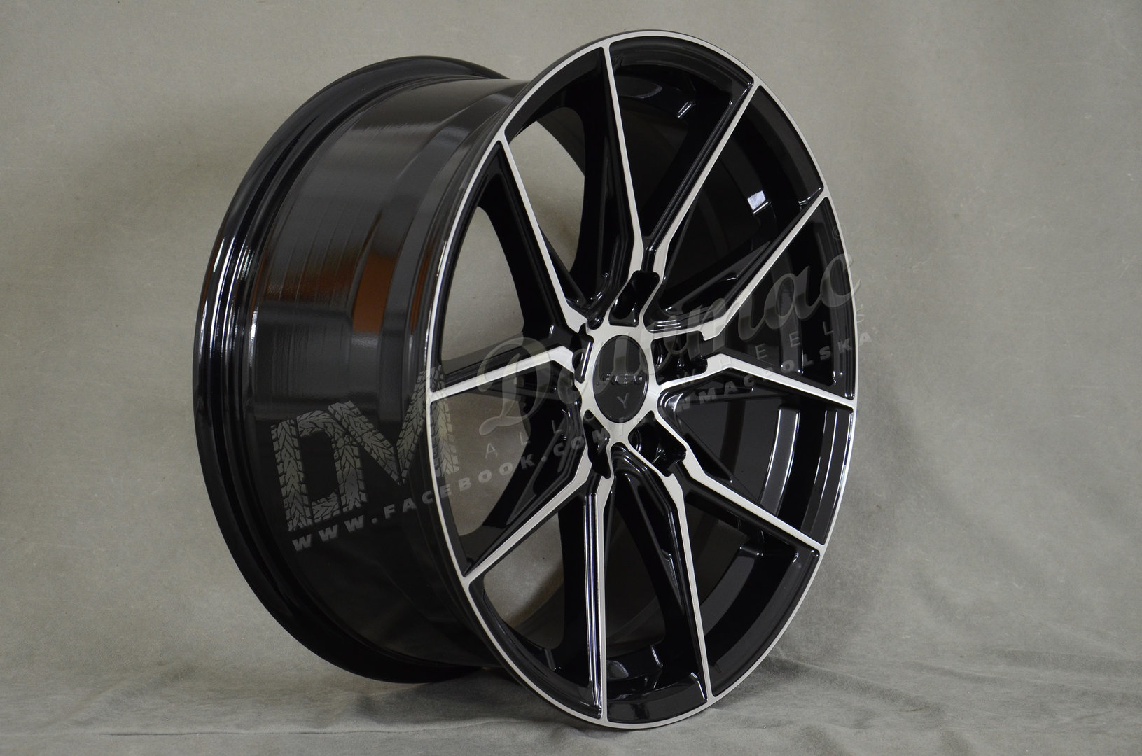 Arceo Marceille 18" 8J ET35 5x114,3 Black Diamond - obrazek 3