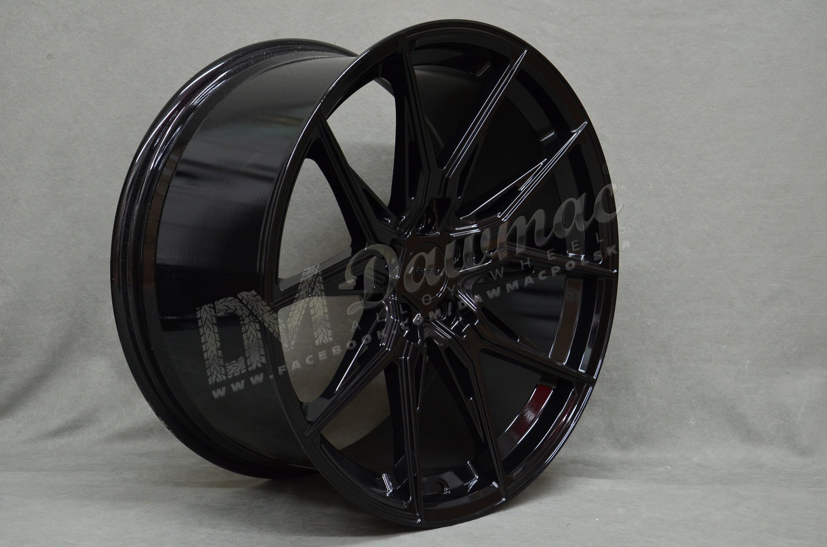 Arceo Marceille 19" 9,5J ET40 5x112 Glossy Black - obrazek 3