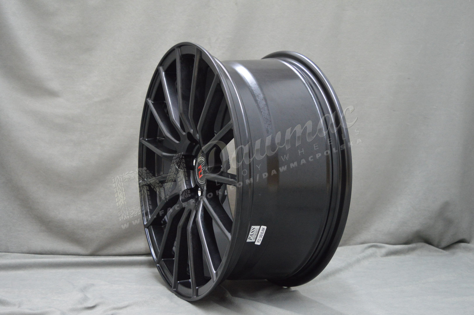 2Forge ZF1 18" 9J ET0-ET38 5x98-5x130 Matt Black - obrazek 3