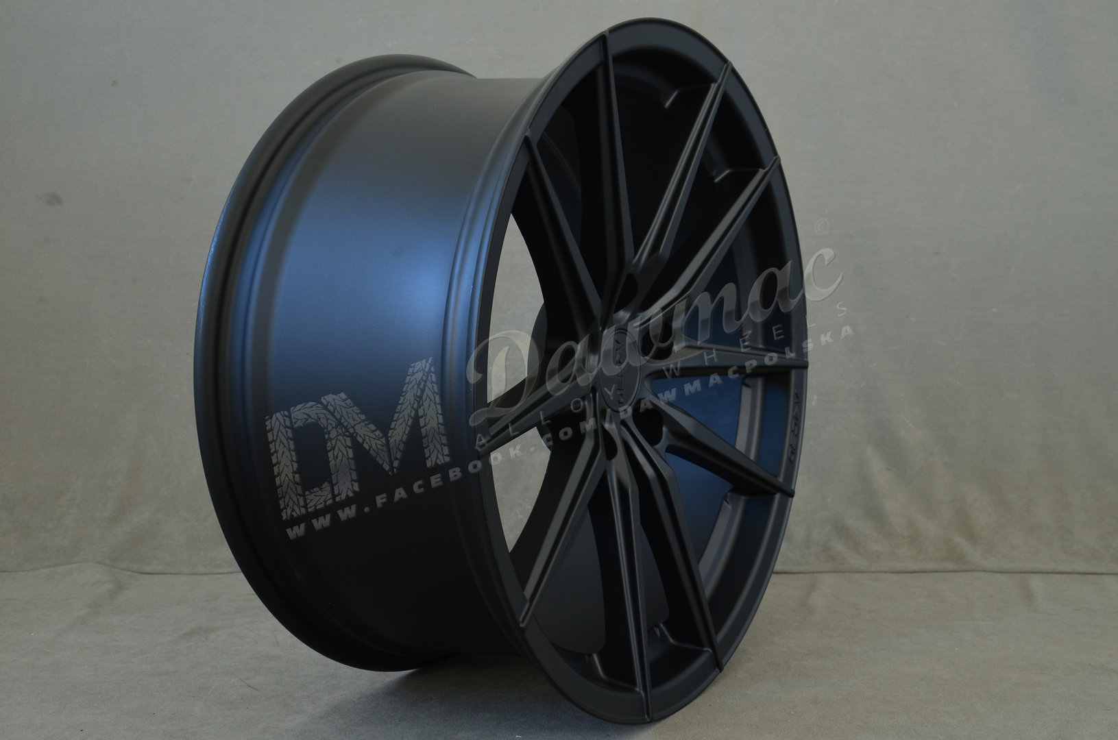 Arceo Monaco 19" 8,5J ET30 5x120 Matt Black - obrazek 3