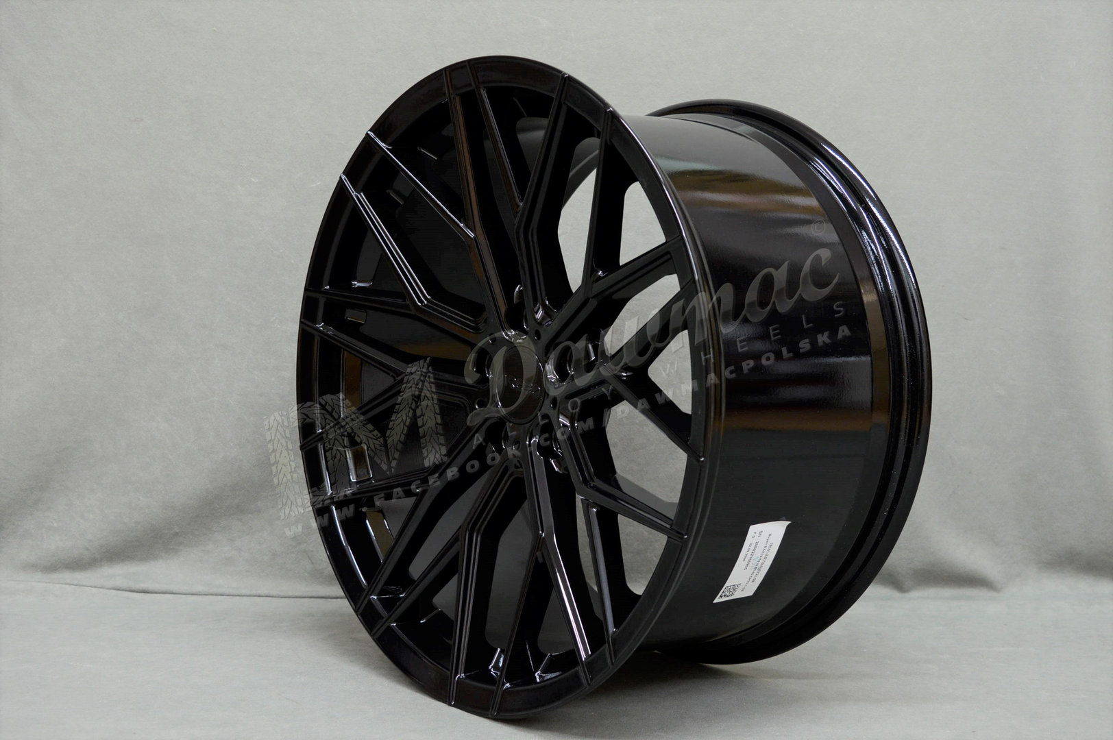 Arceo Valencia 19" 9,5J ET37 5x108 Gloss Black - obrazek 3