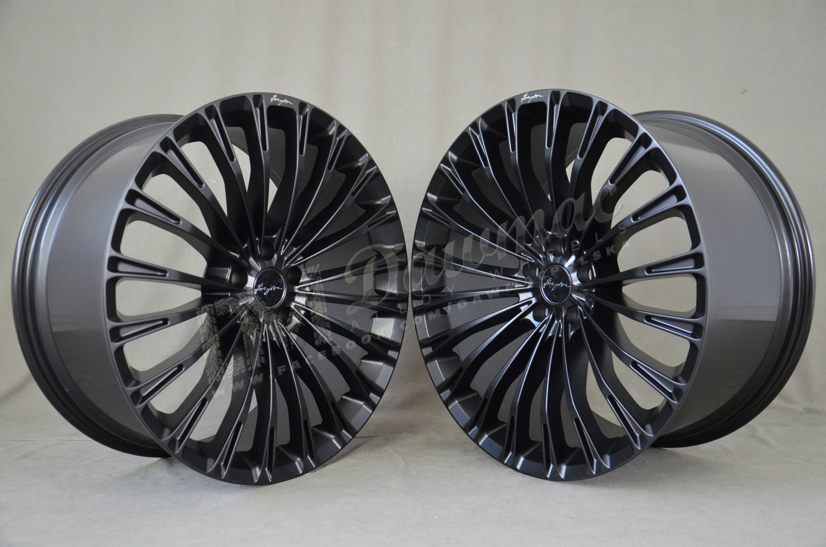 Breyton Race LS 3 21" 10,5J ET44 5x112 Matt Black - obrazek 3