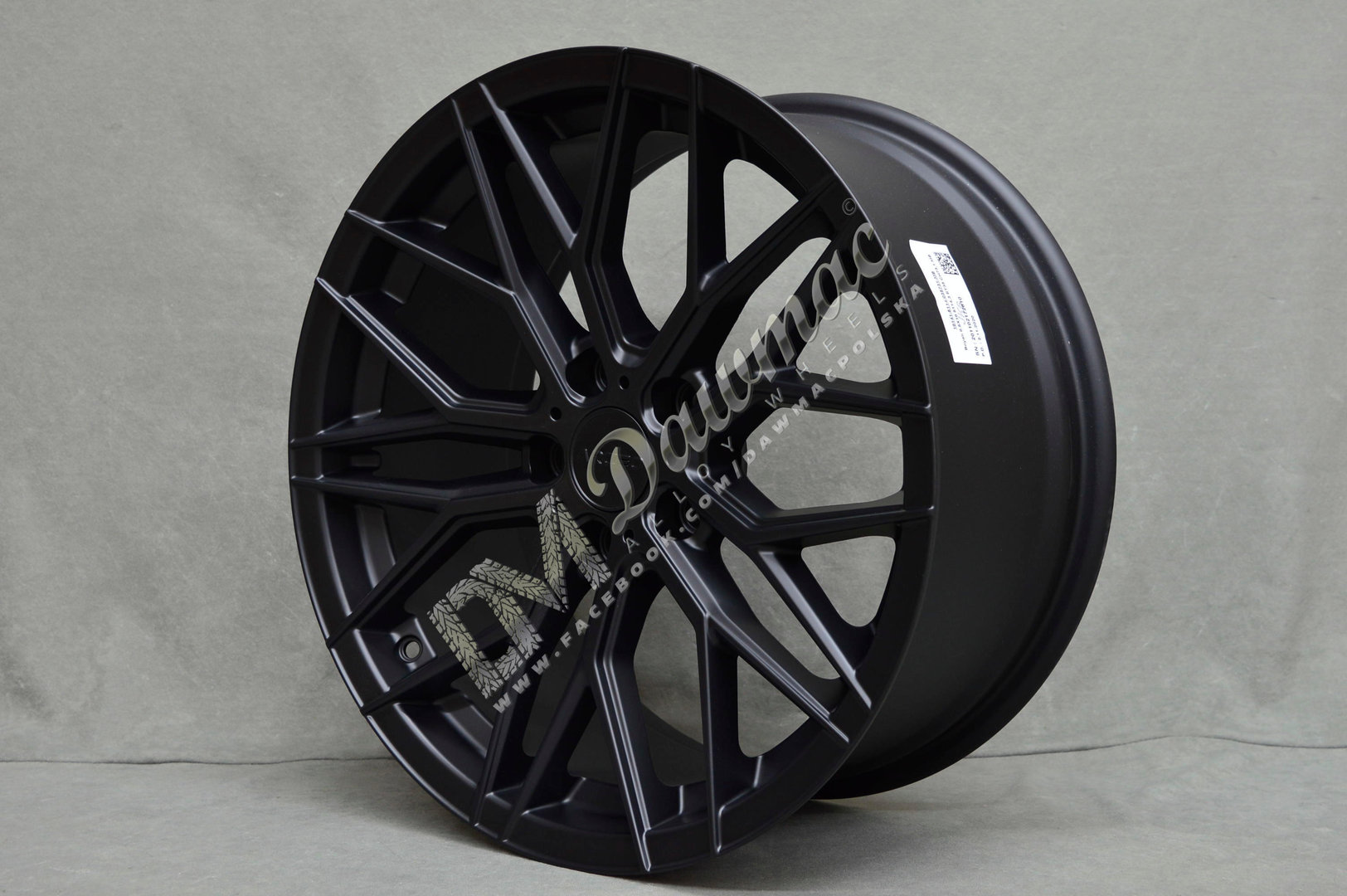 Arceo Valencia 19" 9,5J ET40 5x112 Matt Black - obrazek 3