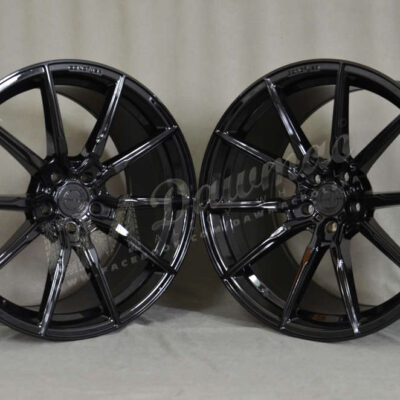 Concaver CVR4 20" 9,5J ET22-ET44 + 10,5J ET15-ET45 BLANK Platinum Black