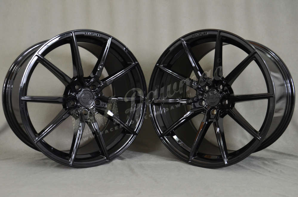 Concaver CVR4 20" 9,5J ET22-ET44 + 10,5J ET15-ET45 BLANK Platinum Black