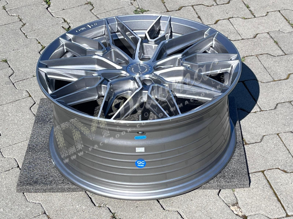 Concaver CVR6 19" 9,5J ET20-ET45 BLANK Brushed Titanium - obrazek 5