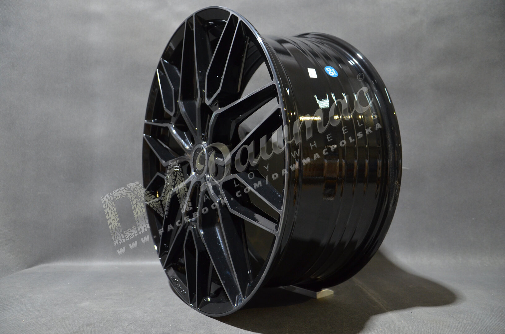 Concaver CVR6 20" 8,5J ET20-ET45 BLANK Double Tinted Black - obrazek 4