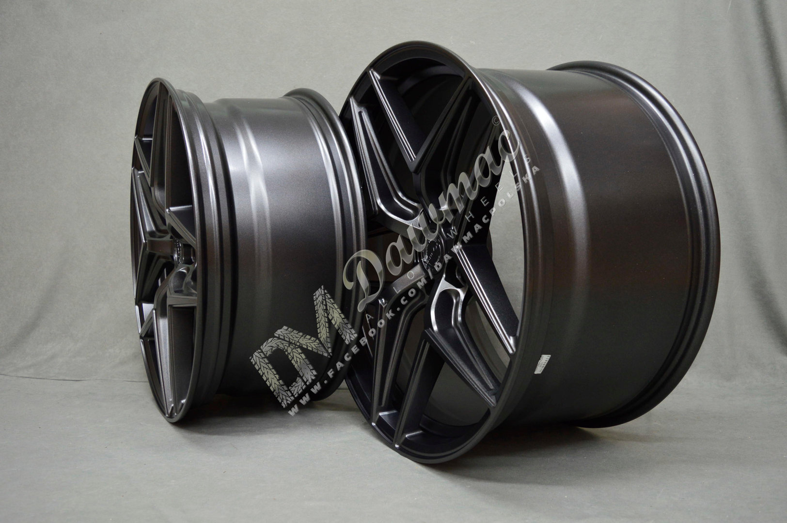 Concaver CVR2 20" 9J ET20-ET51 BLANK Carbon Graphite - obrazek 4