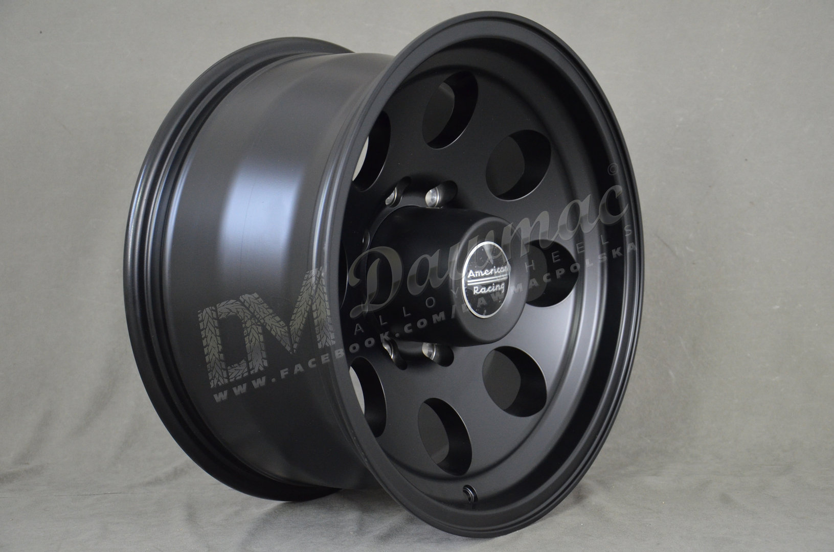 American Racing Baja 16" 8J ET0 5x127 Satin Black - obrazek 4