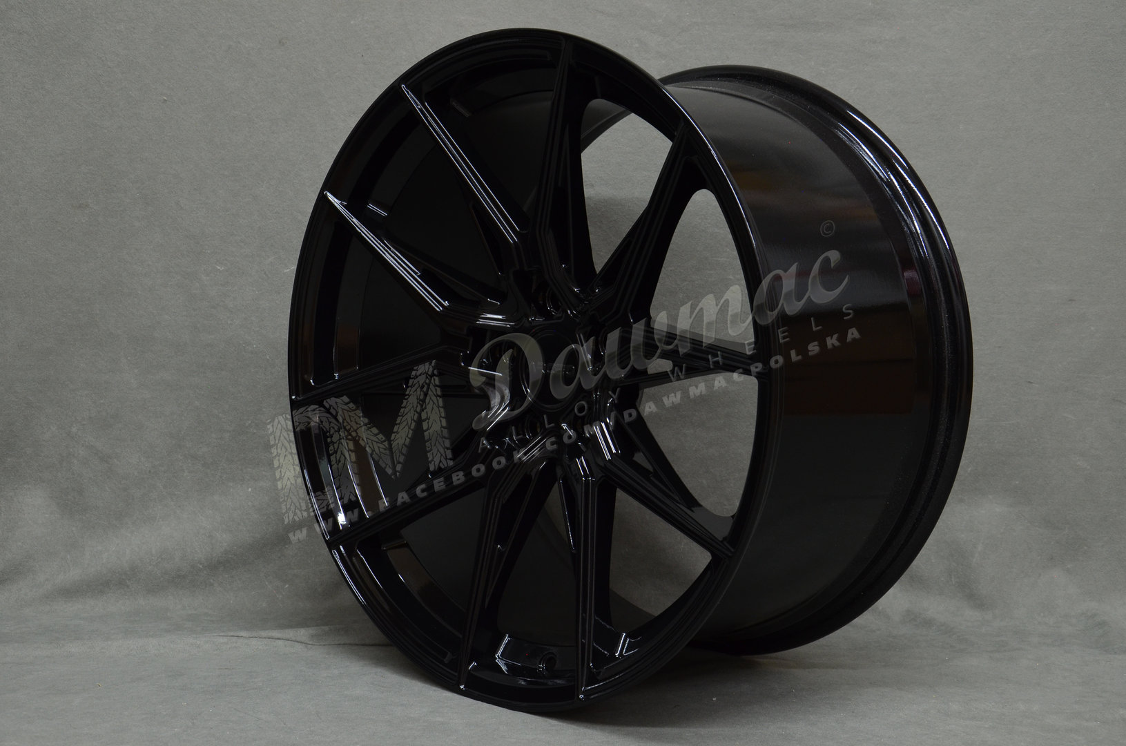 Arceo Marceille 19" 9,5J ET40 5x112 Glossy Black - obrazek 4