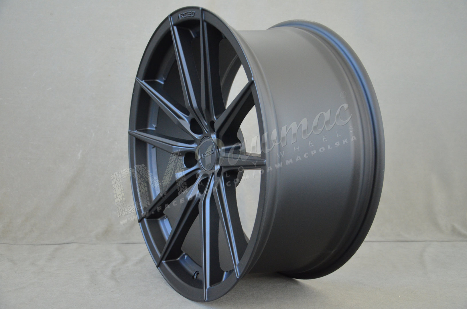 Arceo Monaco 19" 8,5J ET30 5x120 Matt Black - obrazek 4