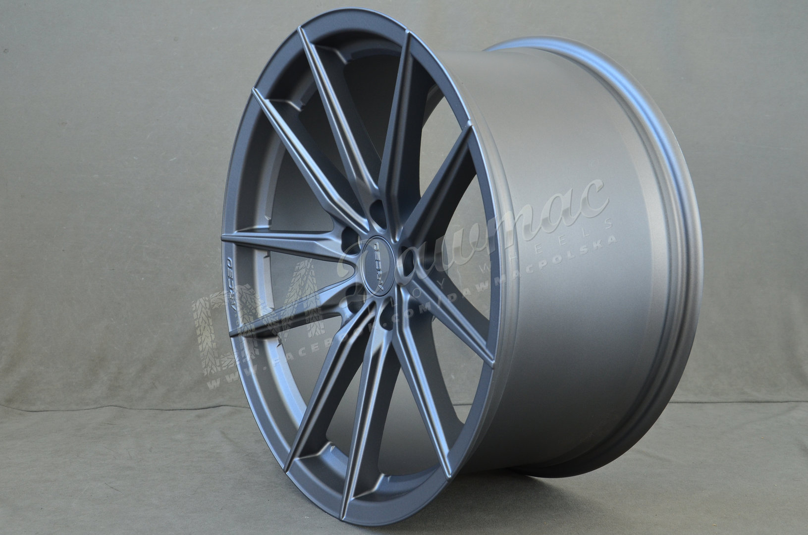 Arceo Monaco 19" 9,5J ET37 5x120 Matt Titan - obrazek 4