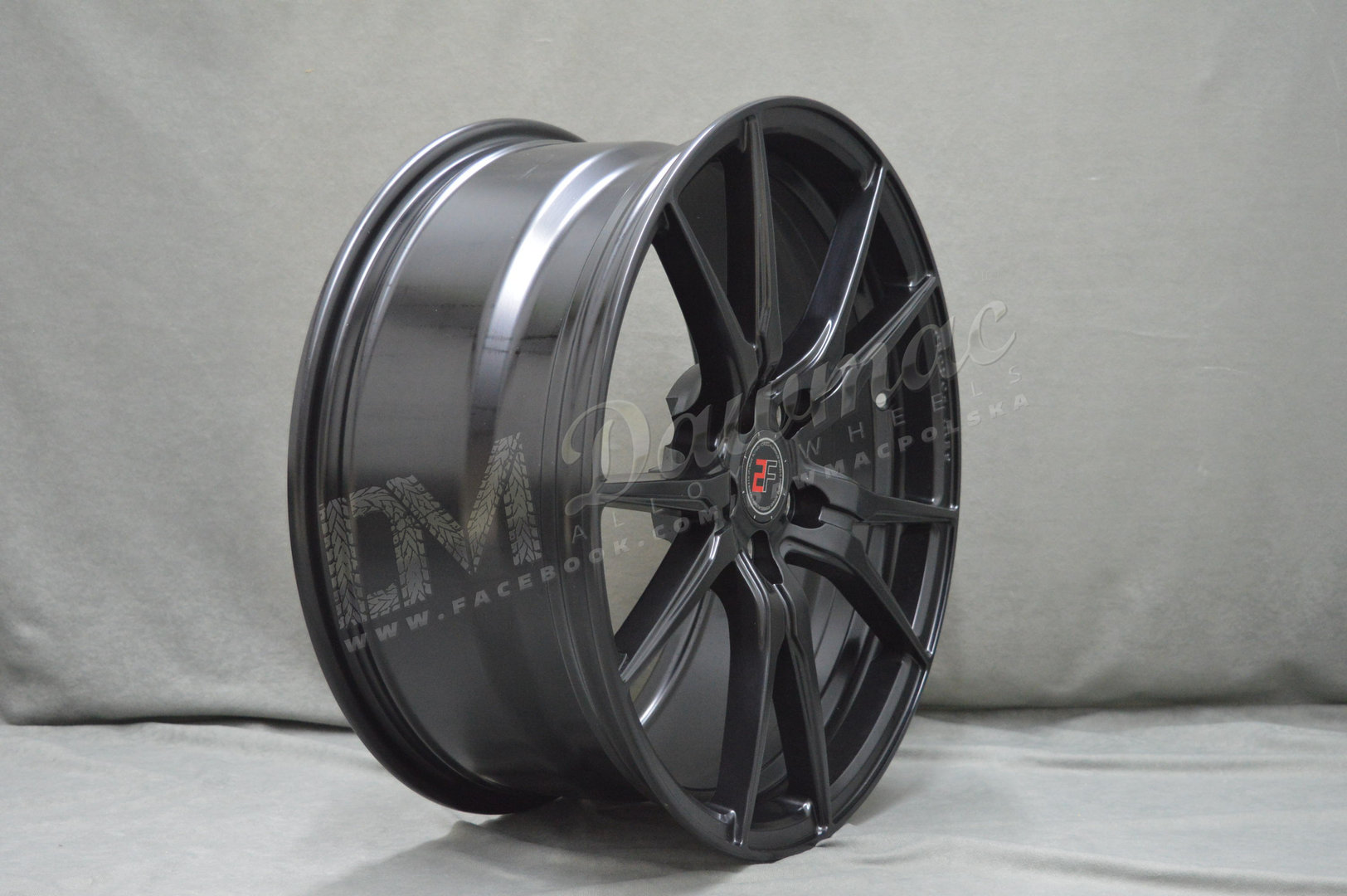 2Forge ZF2 20" 10,5J ET9-ET40 5x100-5x130 Matt Black - obrazek 4