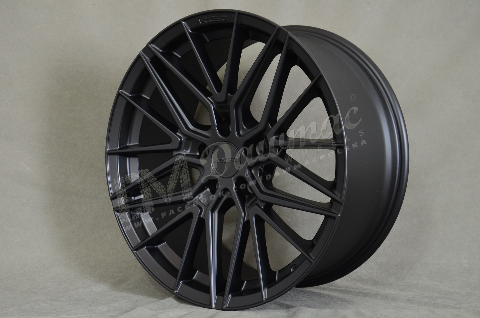 Arceo Sevilla 19" 8,5J ET35 + 9,5J ET40 5x112 Matt Black - obrazek 4