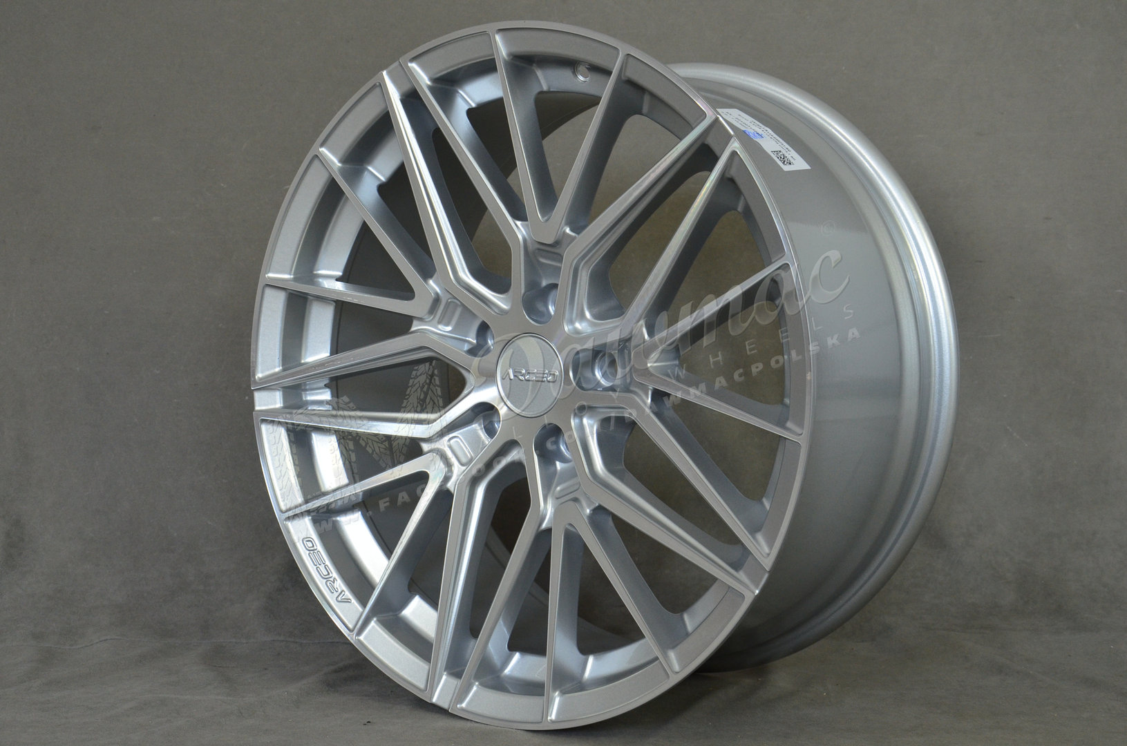 Arceo Sevilla 19" 9,5J ET40 5x112 Silver Diamond - obrazek 4