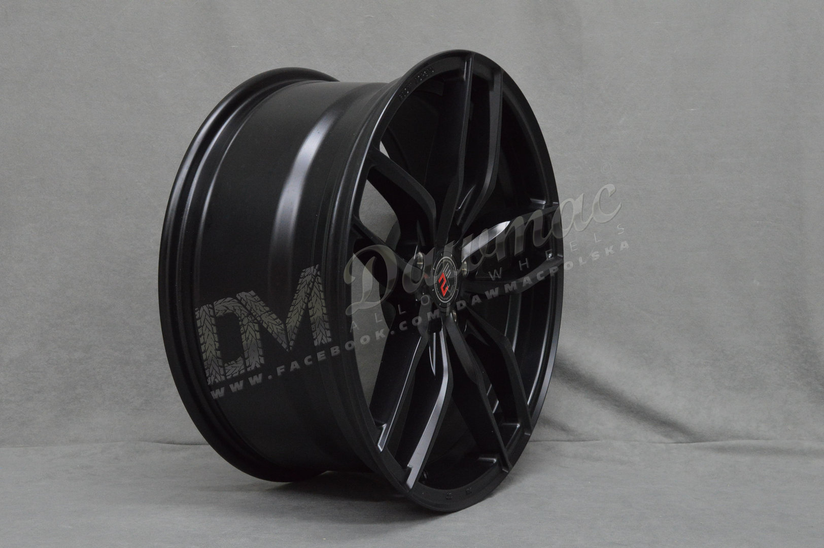 2Forge ZF3 19" 10,5J ET5-ET60 5x100-5x130 Matt Black - obrazek 4