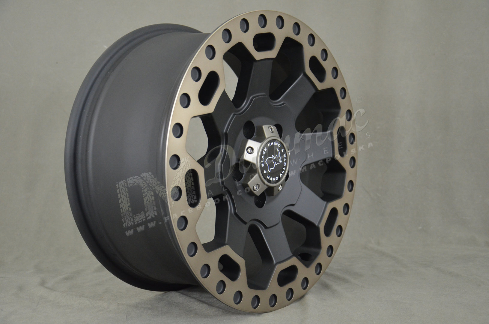 Black Rhino Warlord 20" 9J ET12 6x139,7 Matte Gunmetal - obrazek 4