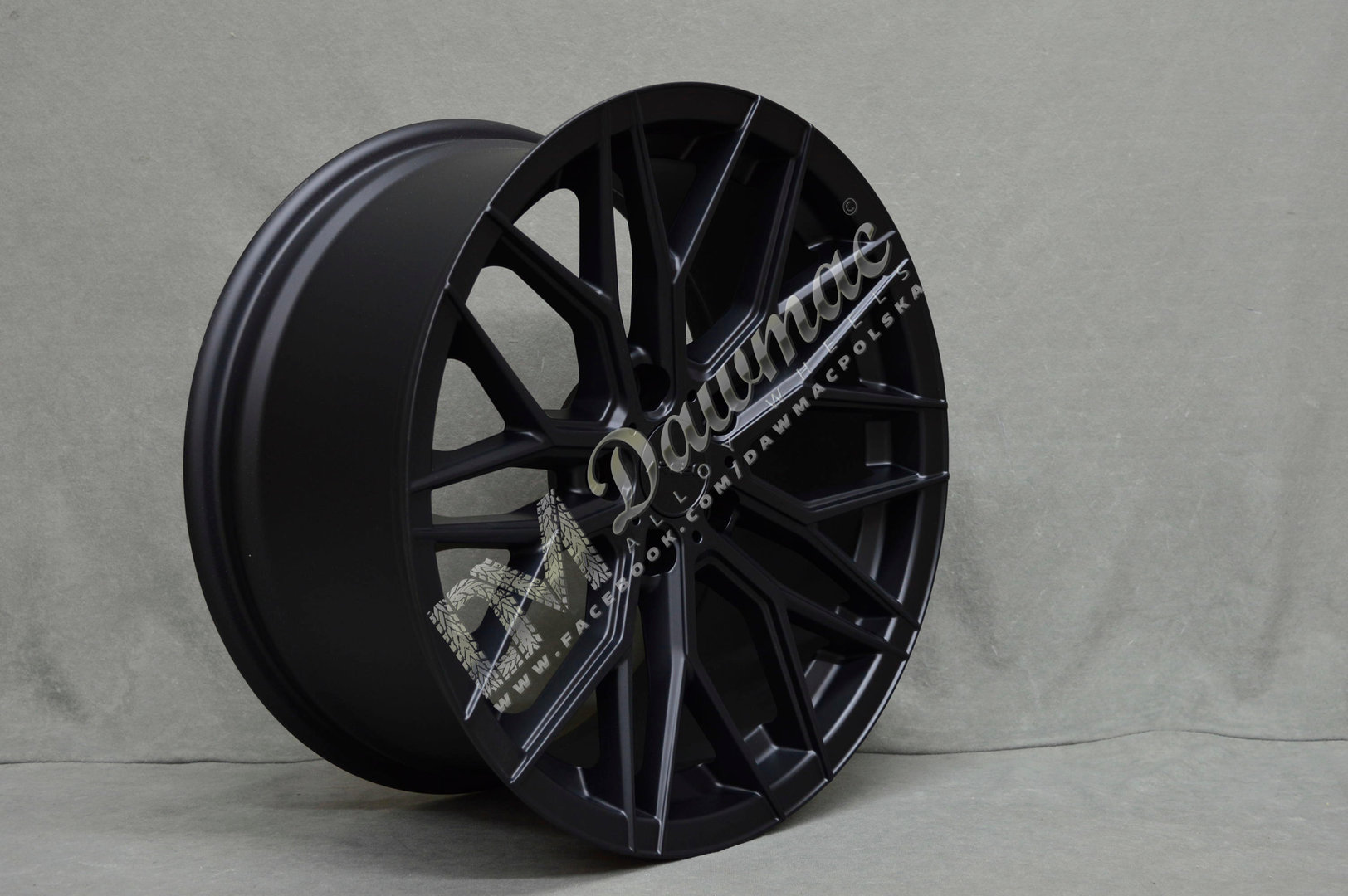 Arceo Valencia 19" 9,5J ET40 5x114,3 Matt Black - obrazek 4