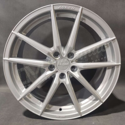 Arceo Monaco 19" 8,5J ET45 5x112 White Silver (TUV)