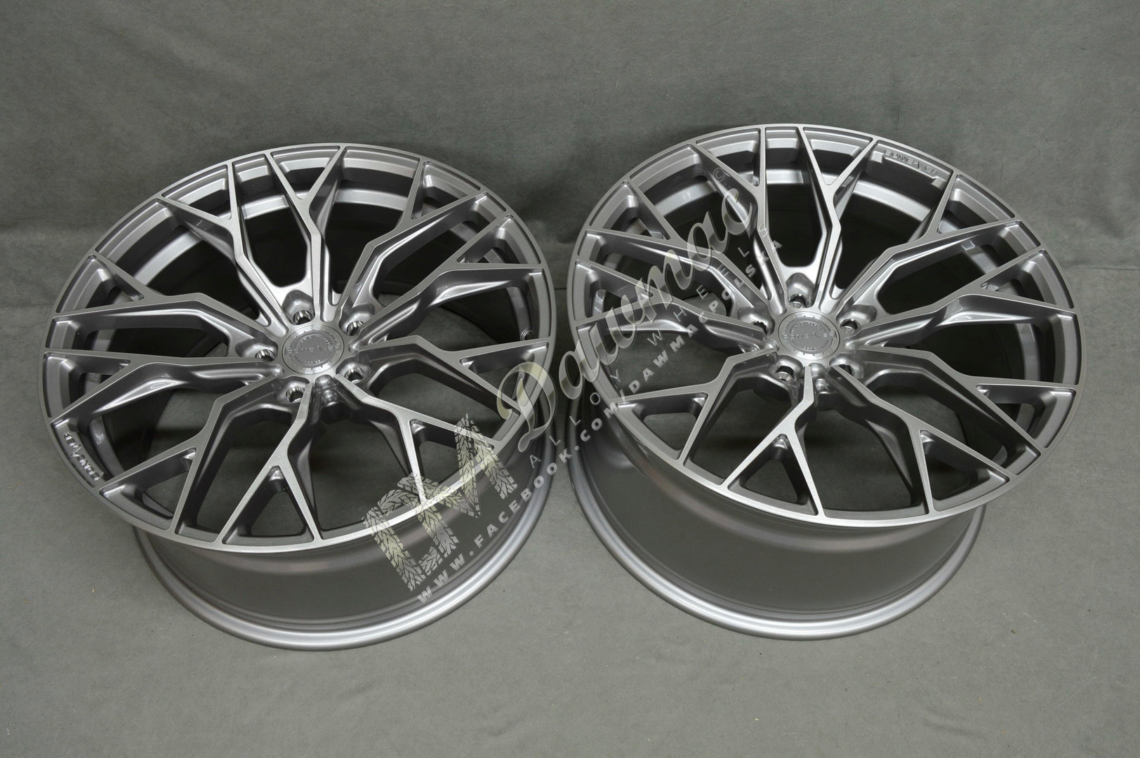 Concaver CVR1 23" 11,5J ET0-ET58 BLANK Brushed Titanium - obrazek 5