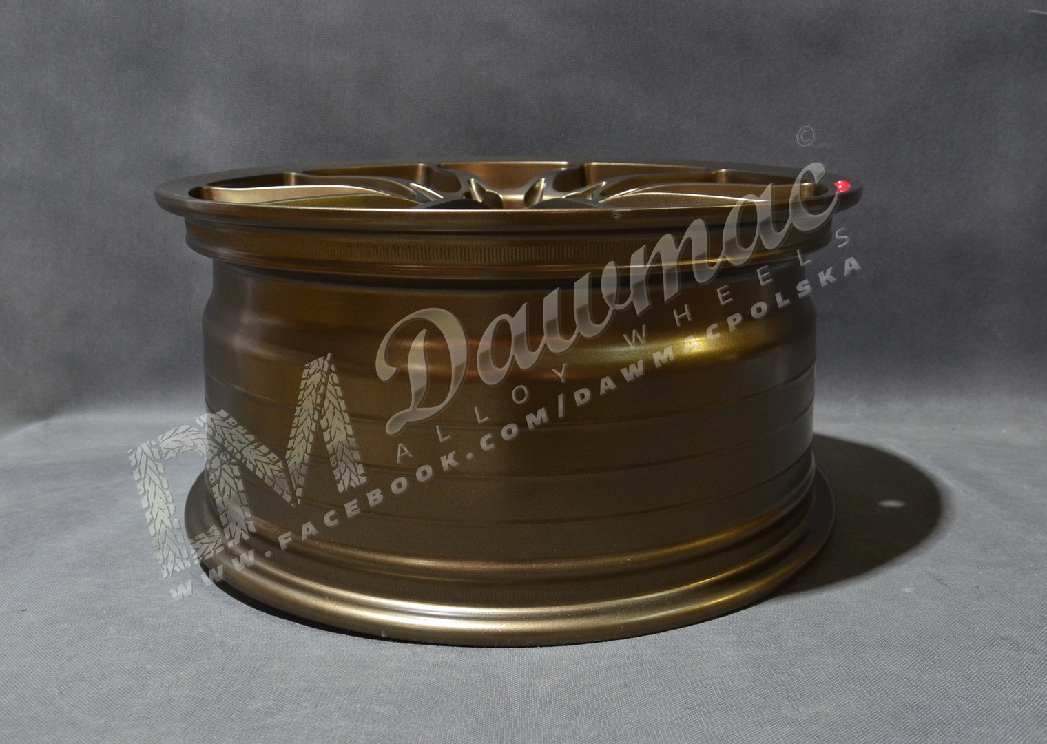 2Forge ZF8 18" 9J ET12-ET50 + 10J ET15-ET50 5x100-5x130 Matt Bronze - obrazek 5