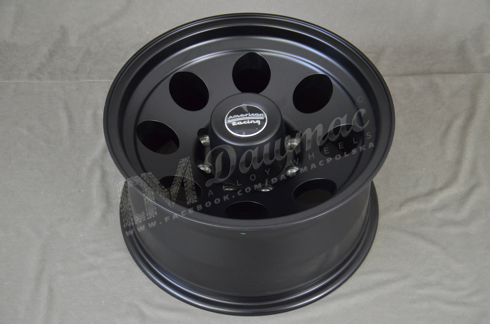 American Racing Baja 15" 10J ET-43 5x139,7 Satin Black - obrazek 5