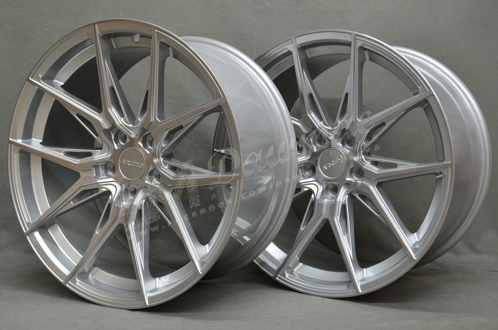 Arceo Marceille 20" 9J ET35 + 10J ET40 5x114,3 Silver Diamond - obrazek 5