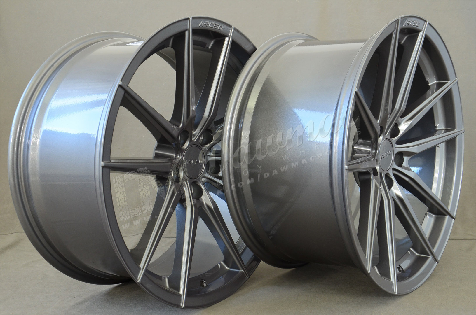 Arceo Monaco 19" 8,5J ET30 + 9,5J ET37 5x120 Glossy Titan - obrazek 5