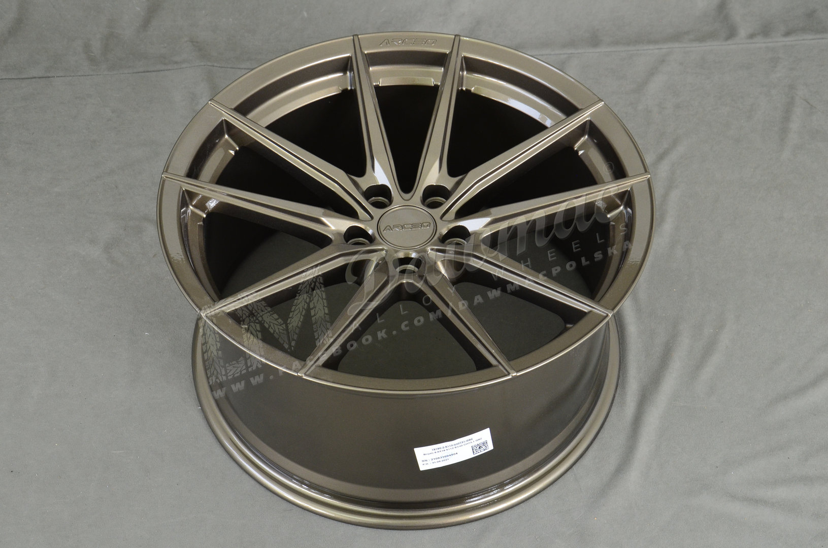 Arceo Monaco 19" 9,5J ET37 5x120 Glossy Bronze - obrazek 5