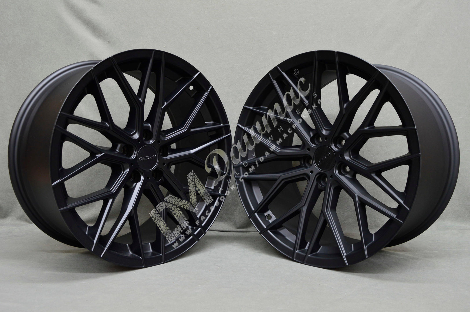 Arceo Valencia 20" 9J ET35 + 10J ET40 5x114,3 Matt Black - obrazek 3