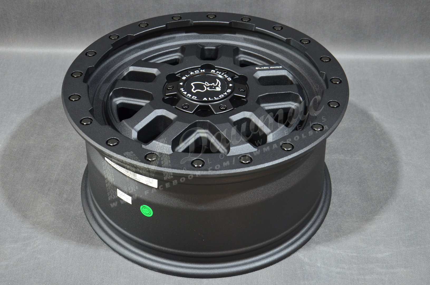 Black Rhino Barstow 20" 9,5J ET-18 5x127 Textured Matte Black - obrazek 5