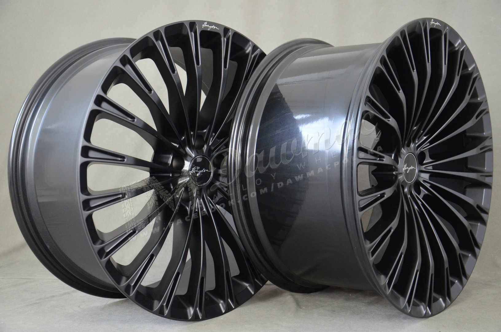 Breyton Race LS 3 21" 10,5J ET30 5x112 Matt Black - obrazek 5