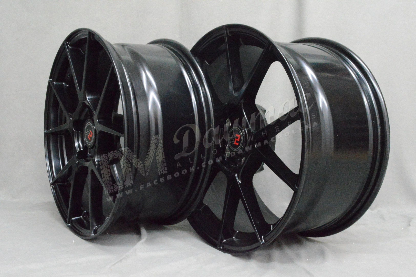 2Forge ZF6 19" 8,5J ET15-ET45 + 9,5J ET15-ET45 5x100-5x130 Matt Black - obrazek 5