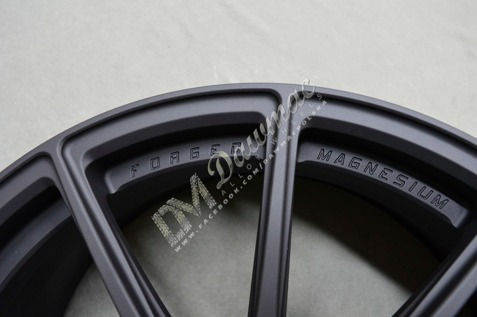 mbDesign MF1 19" 8J ET45 5x100 Black Dull Matt - obrazek 5