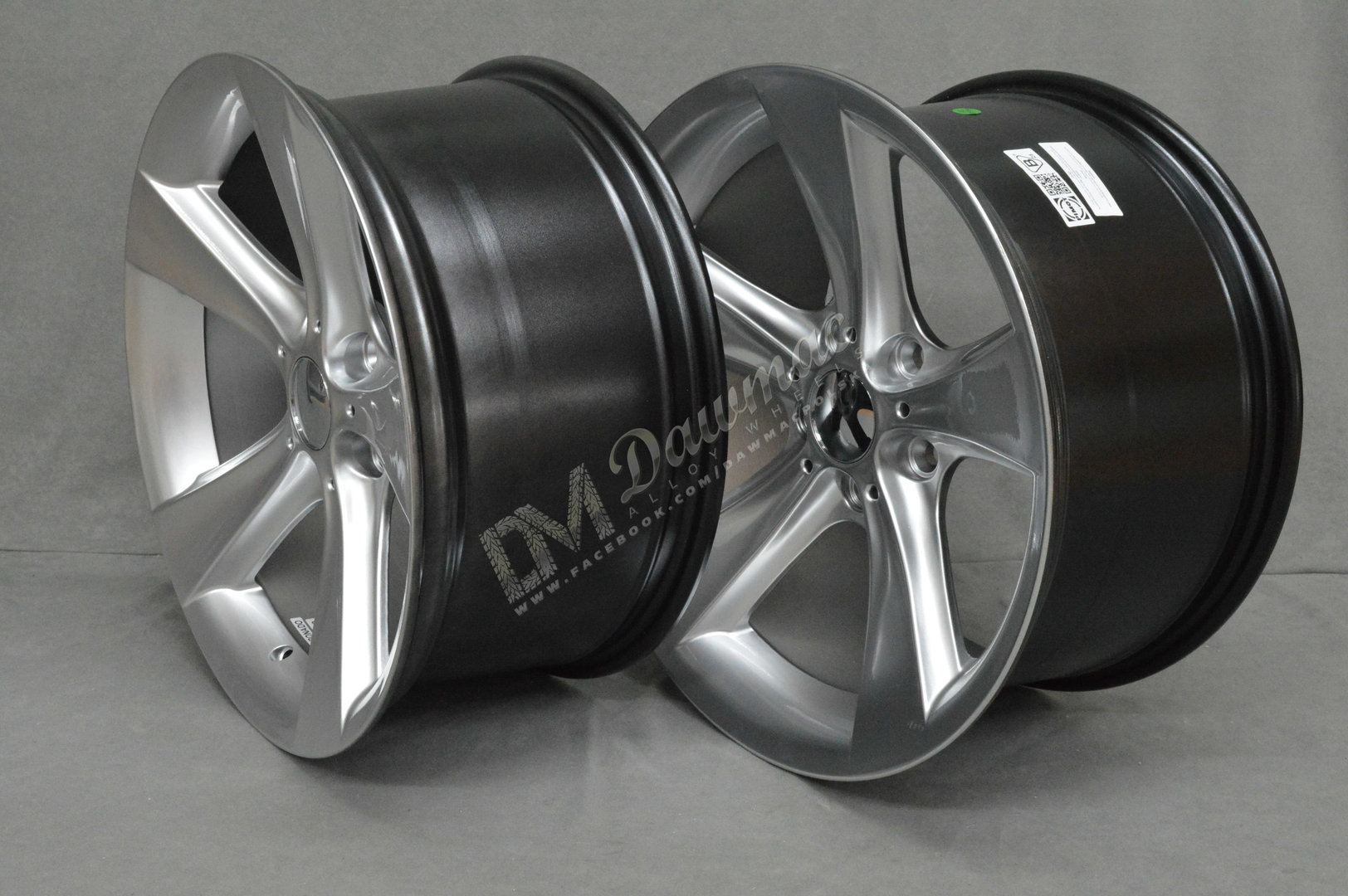 Carbonado Concave 18" 8,5J ET20 + 9,5J ET14 5x120 Diamond Hyper Silver - obrazek 4