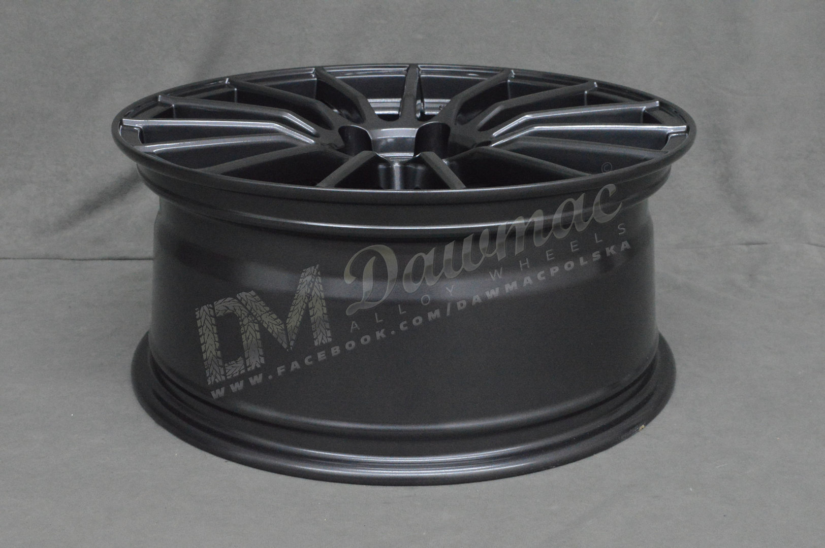 2Forge ZF1 18" 10J ET0-ET38 5x98-5x130 Gloss Gunmetal - obrazek 6