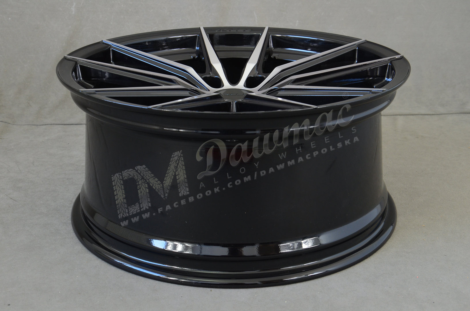 Arceo Monaco 19" 8,5J ET30 5x120 Black Diamond - obrazek 6