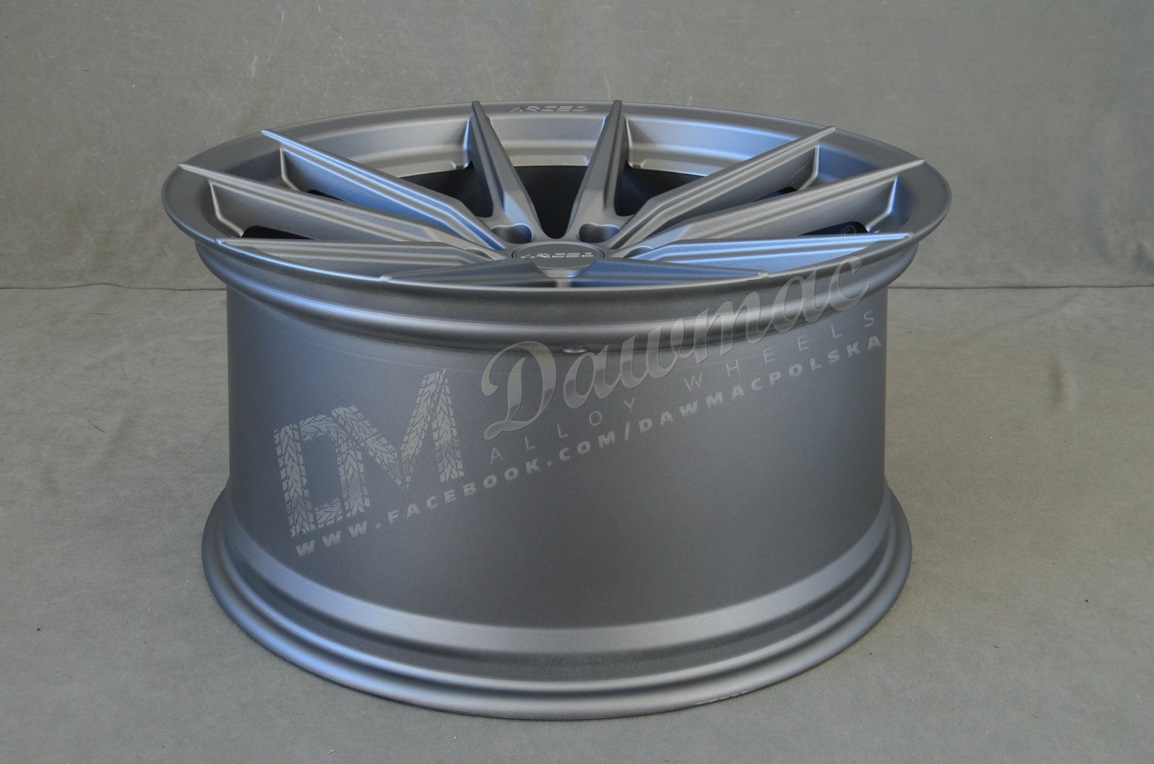 Arceo Monaco 19" 8,5J ET30 5x120 Matt Titan - obrazek 6