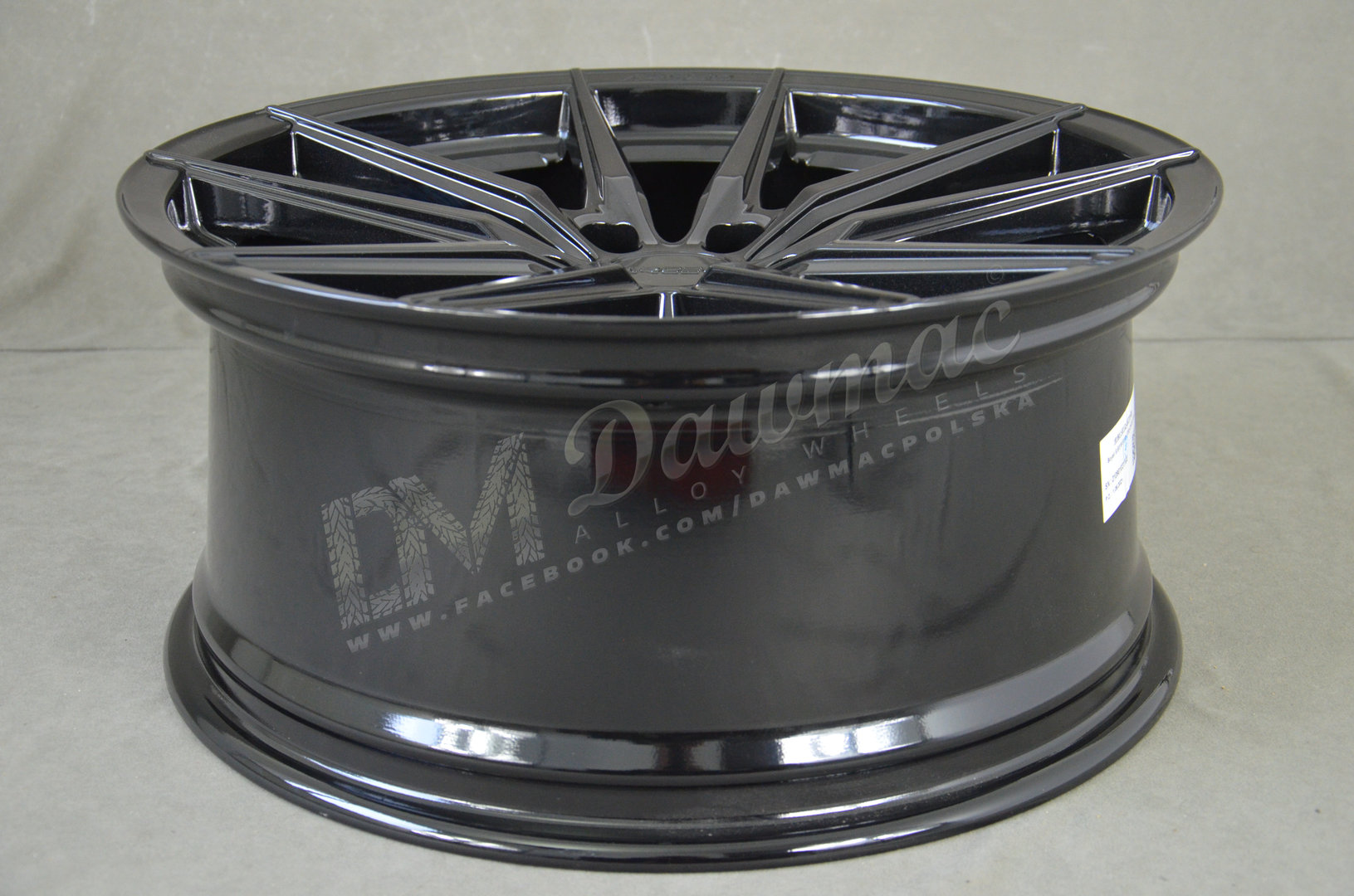 Arceo Monaco 19" 8,5J ET33 5x114,3 Glossy Black - obrazek 6