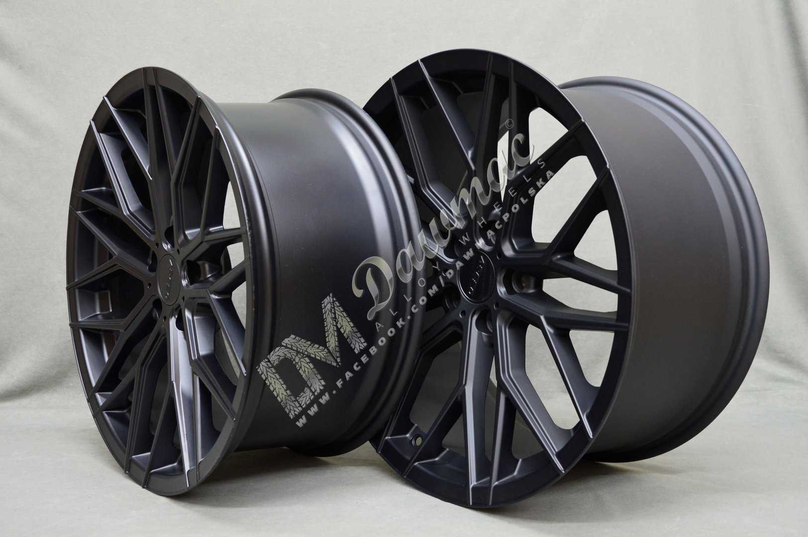 Arceo Valencia 20" 9J ET35 + 10J ET40 5x114,3 Matt Black - obrazek 4