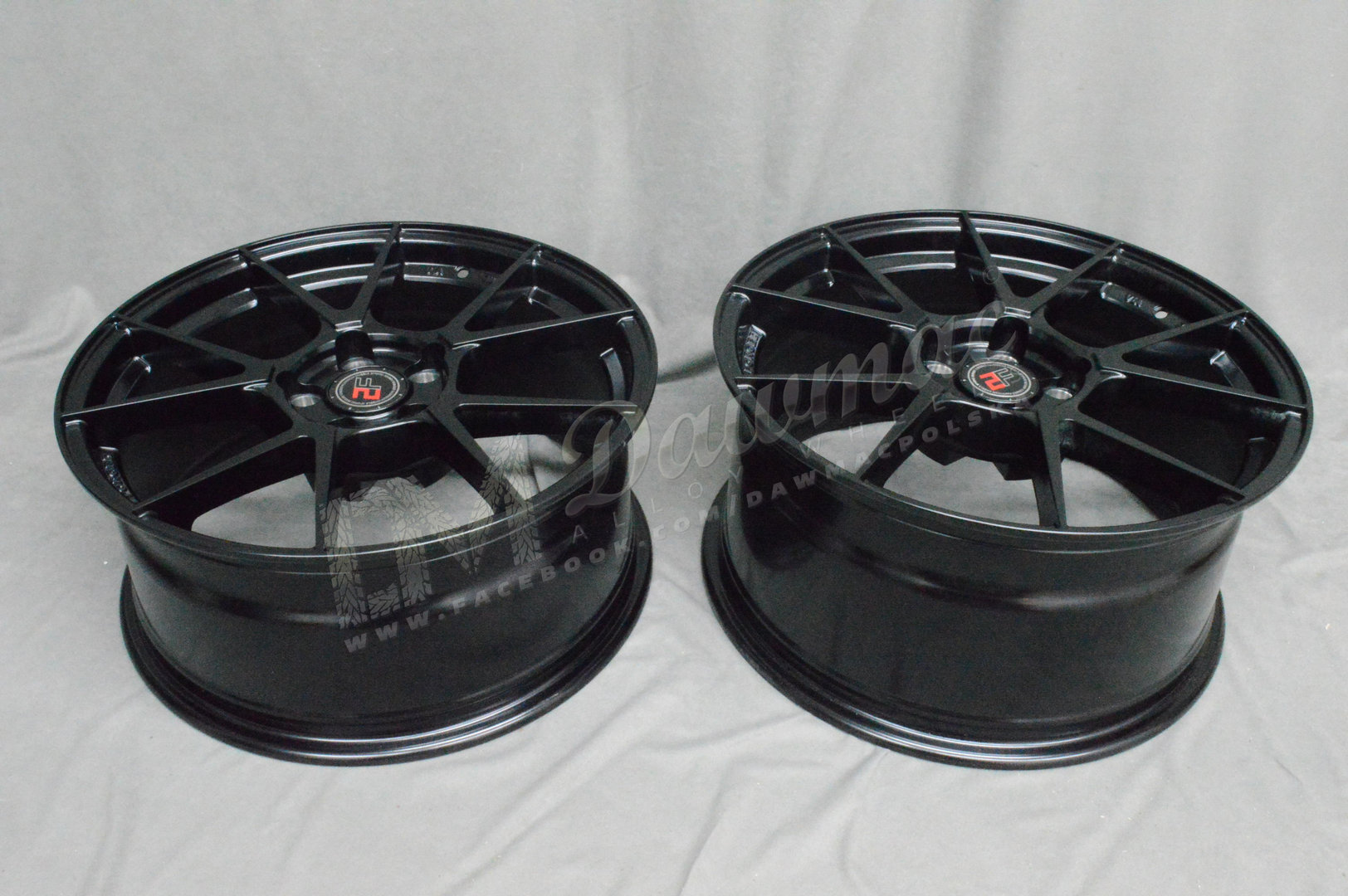 2Forge ZF6 19" 8,5J ET15-ET45 + 9,5J ET15-ET45 5x100-5x130 Matt Black - obrazek 6