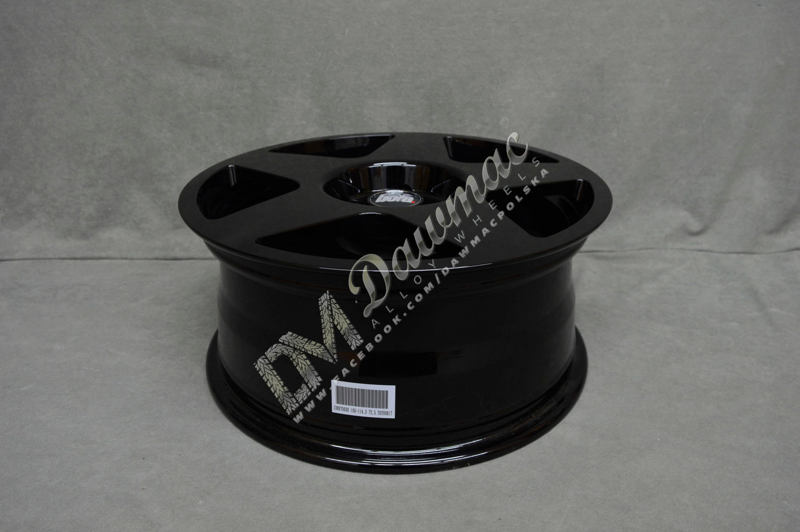 BOLA B10 17" 7,5J ET40-45 5x98-5x120 Gloss Black - obrazek 6