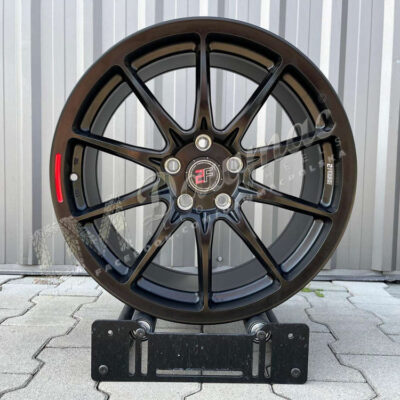2Forge ZF8 17" 8J ET10-ET50 4x98-5x130 Matt Black
