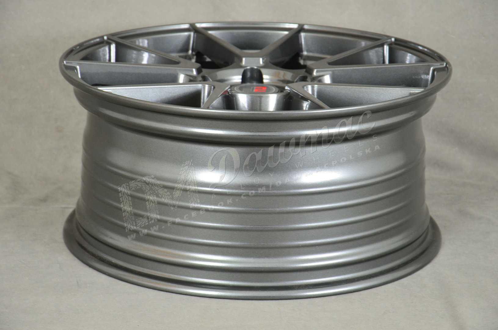2Forge ZF6 19" 8,5J ET15-ET45 5x100-5x130 Gloss Gunmetal - obrazek 7